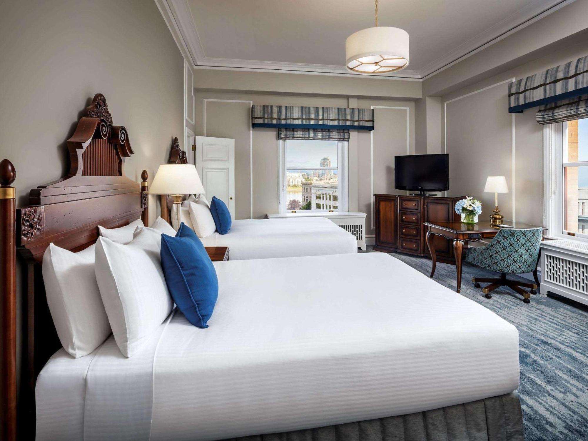 ויקטוריה Fairmont Empress Hotel מראה חיצוני תמונה A guest room at the Boston Harbor Hotel